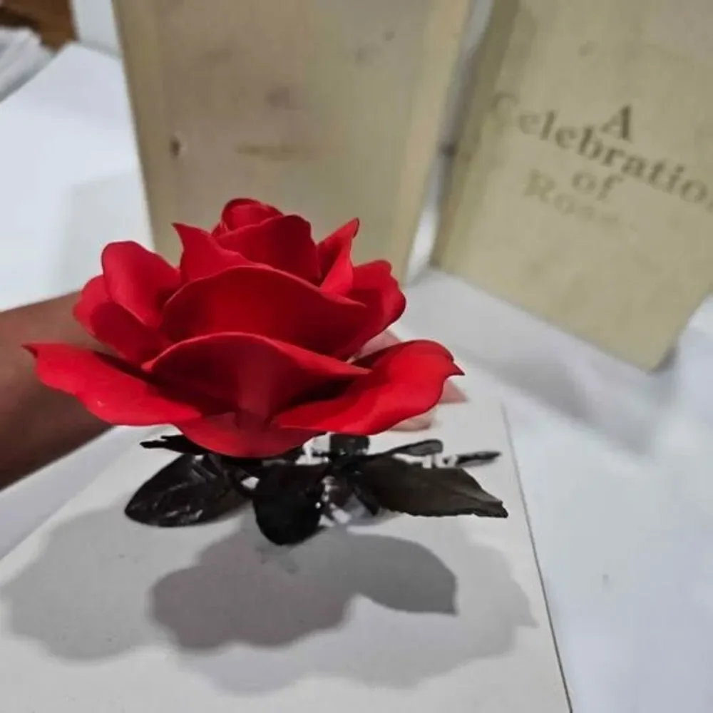 Vintage 1986 Hamilton Collection Roman Celebration of Roses Figurine